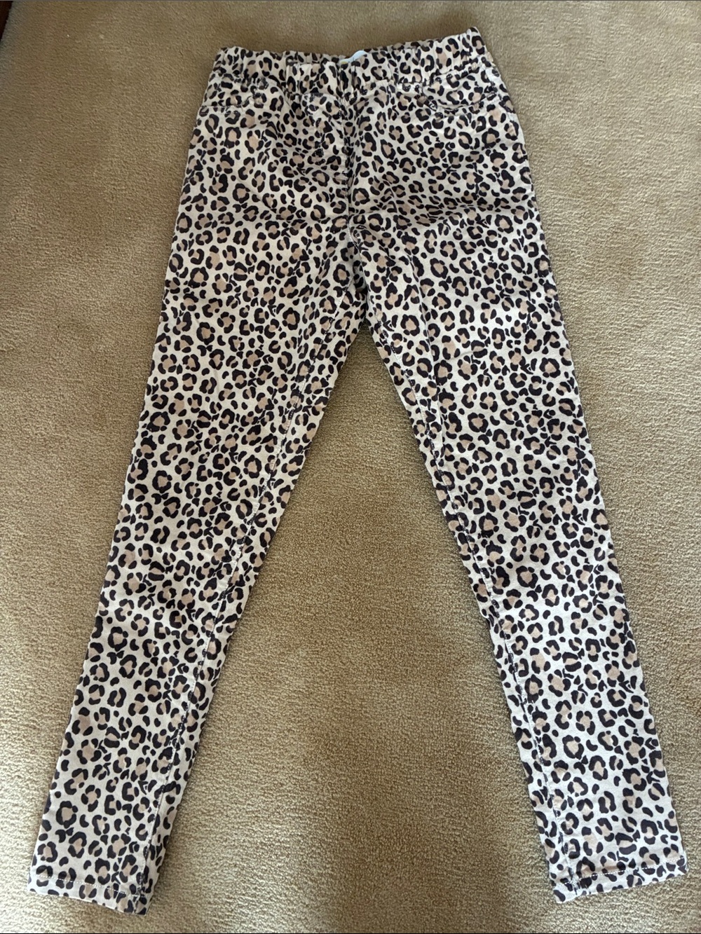 Mini Biden Leopard Print Skinny Pants Size 9